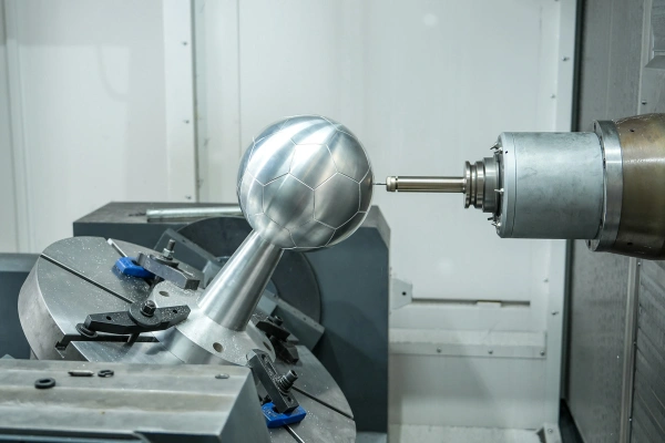 5-осевой обрабатывающий центр с люльковым поворотным столом (качалкой)