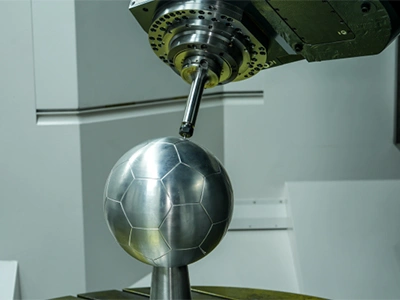 5-осевой обрабатывающий центр с наклонной головкой на 45°