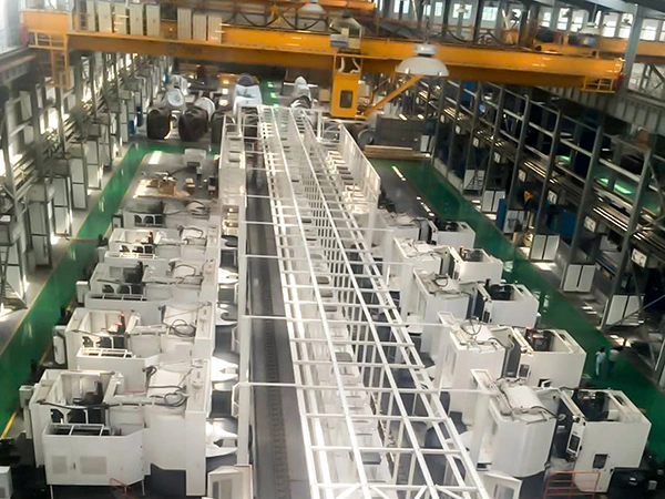 Обработка головок цилиндров для судовых дизельных двигателей 