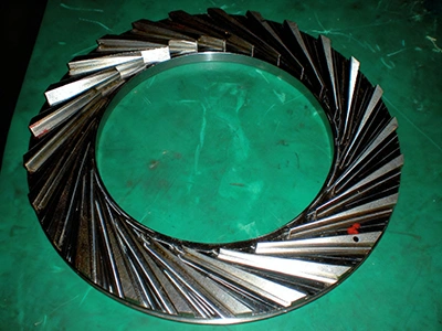 Обработка прижимного кольца клапана